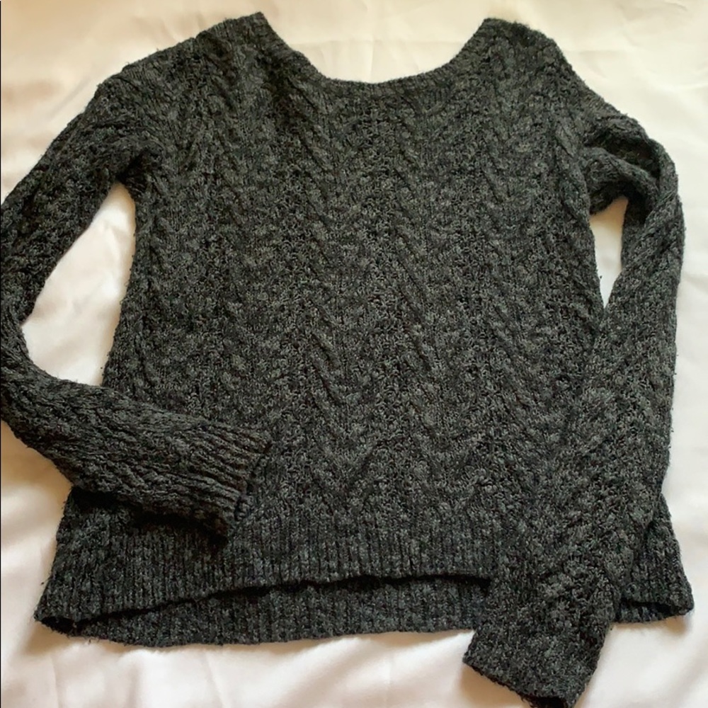 Black Stretchy Sweater